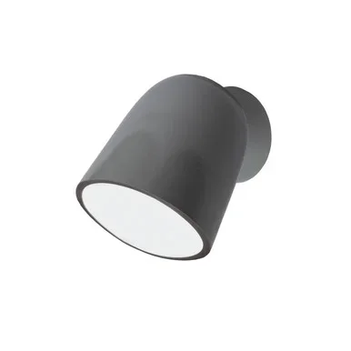 Justice Designs Ambiance One Light Wall Sconce in Gloss Grey – CER-3770W-GRY