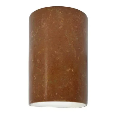 Justice Designs Ambiance Wall Sconce in Rust Patina – CER-5265-PATR