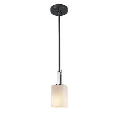Justice Designs Fusion LED Pendant in Polished Chrome – FSN-8445-15-OPAL-CROM-LED1-700
