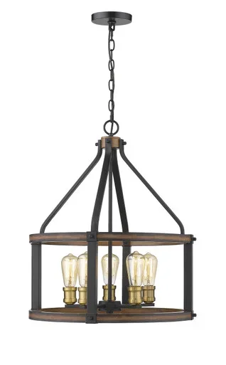 Kirkland Five Light Chandelier (472-5D-RM)