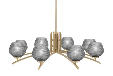 Kurve Eight Light Chandelier (3708-NAB-4622)