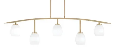 Kurve Five Light Billiard/Island (3745-NAB-615)