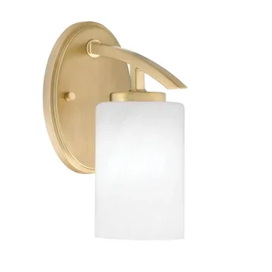 Kurve One Light Wall Sconce (3720-NAB-3001)