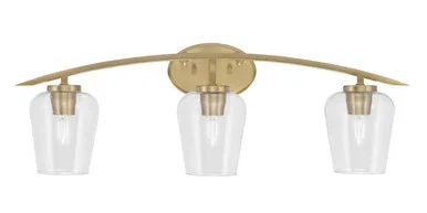 Kurve Three Light Bath Bar (3723-NAB-210)