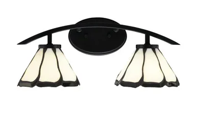 Kurve Two Light Bath Bar (3722-MB-9125)