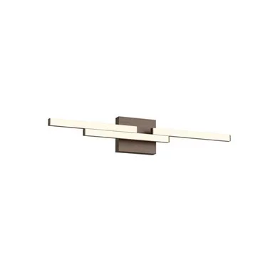Kuzco Lighting Anello Minor LED Bathroom Fixture in Walnut – VL52727-WT