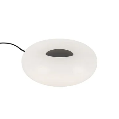 Kuzco Lighting Nimbus LED Table Lamp in Black/Opal Glass – TL12409-BK/OP