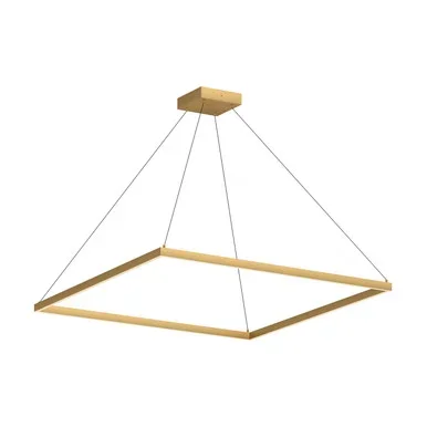 Kuzco Lighting Piazza LED Pendant in Brushed Gold – PD88148-BG-UNV-010