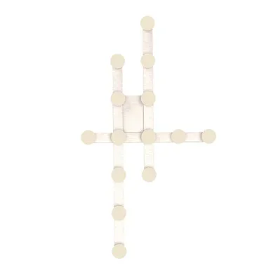 Kuzco Lighting Rezz LED Wall Sconce in Brushed Nickel – FM63432-BN