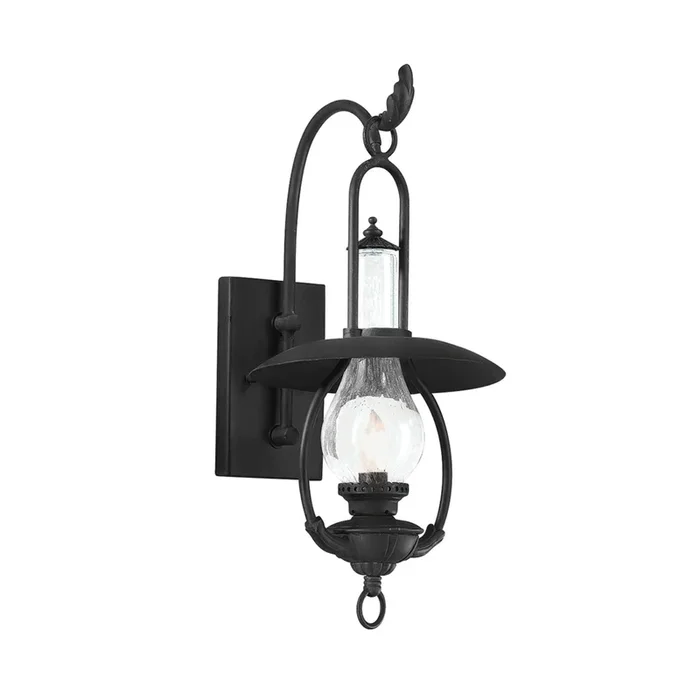 La Grange Wall Sconce 1-Light Outdoor LED in Soft Off Black 9.5L x 9.5W x 20.5HB9010-SFB