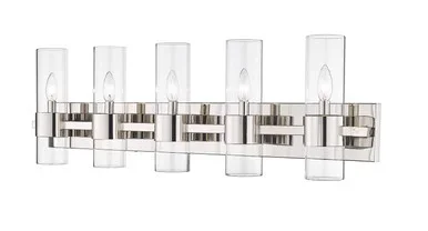 Lawson Five Light Vanity (343-5V-PN)