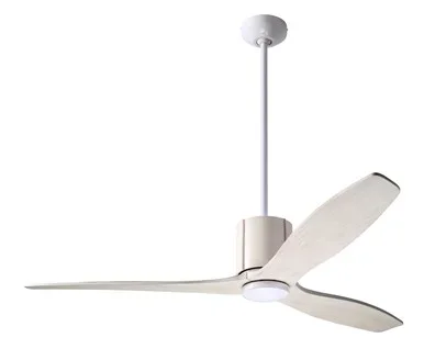 LeatherLuxe DC 54″Ceiling Fan (LLX-GWIV-54-WW-NL-RC)