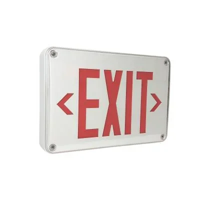 LED Self-Diagnostic Exit & Emergency Sign w/ Battery Backup6118426