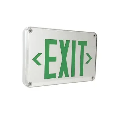 LED Self-Diagnostic Exit & Emergency Sign w/ Battery Backup8995304