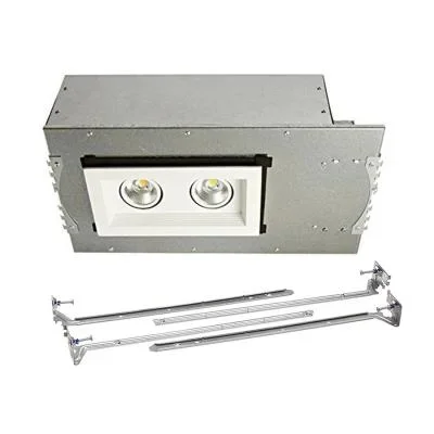LED Two Light New Construction Housing with Trim and Light Engine562979