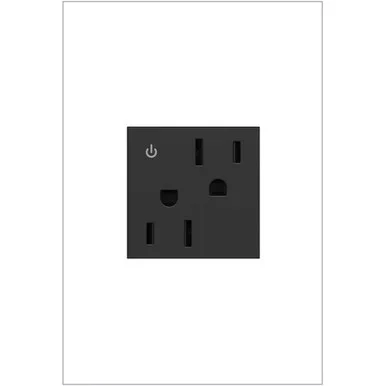 Legrand Adorne Dual Controlled Outlet in Graphite – ARCD152G10