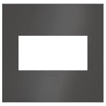 Legrand Adorne Wall Plate in Black – AWC2GBBN4
