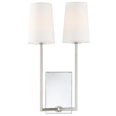 Lena Two Light Wall Sconce (LEN-252-CH)
