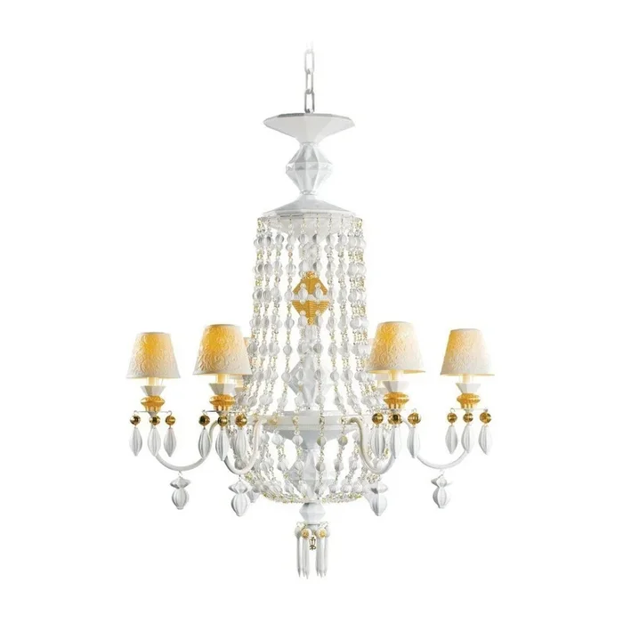 Lladro Winter Palace 6 Lights ChandelierVL-S06974