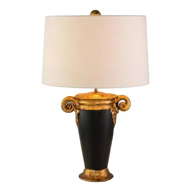 Lucas + McKearn One Light Table Lamp in Black/Gold – TA1150