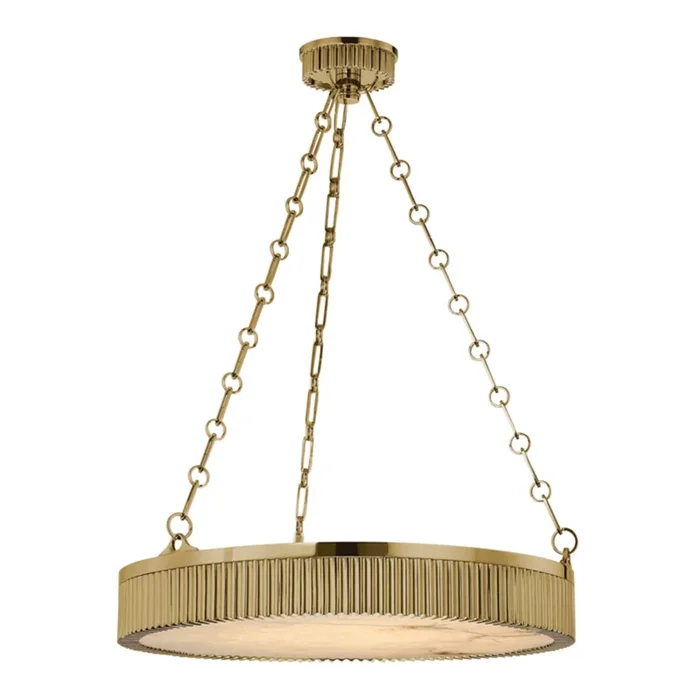 Lynden 5-Light Chandelier in Aged Brass 22L x 22W x 8.25H522-AGB