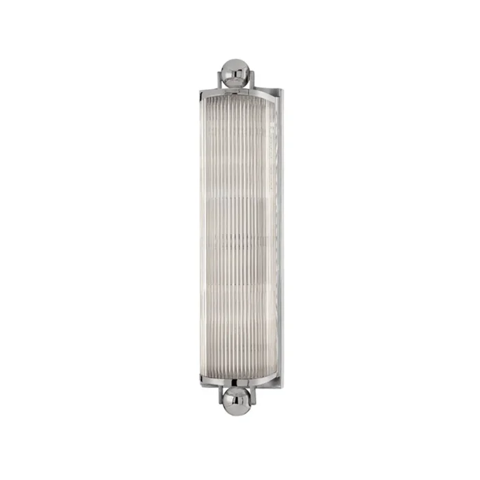 Mclean 2-Light Bath and Vanity in Polished Nickel 19L x 4.75W x 19H852-PN