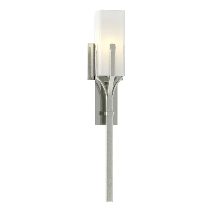Mediki Sconce 1-Light Opal Glass (GG) in Sterling204750-SKT-85-GG0441
