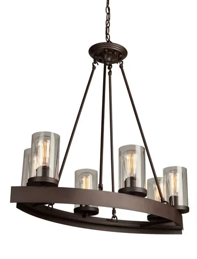 Menlo Park Six Light Chandelier (AC10005)