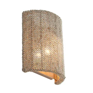 Metropolitan Copra One Light Wall Sconce in Brushed Nickel – N1721-84