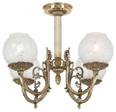Metropolitan Family Four Light Semi Flush Mount (N801904)