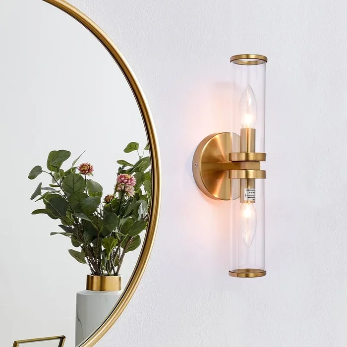 Mid-century 2-Light Linear Vanity Wall Sconce81010000038598