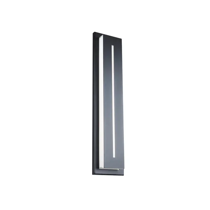 Midnight 26in LED Indoor or Outdoor Wall Light 3-CCT set to 3500K in BlackWS-W66226-35-BK