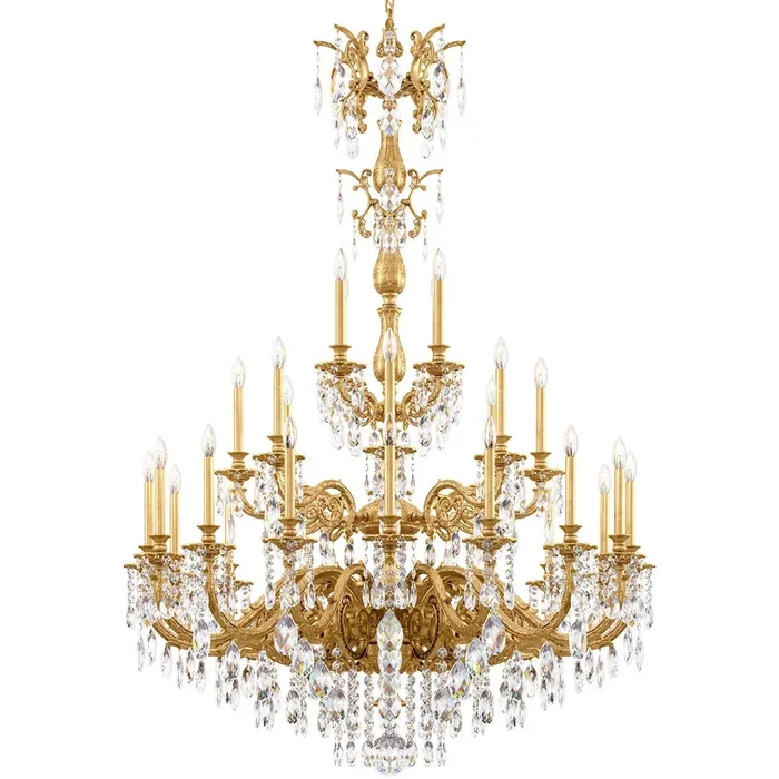 Milano 28-light Crystal Chandelier 50″VL-S06398