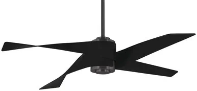 Minka Aire Artemis Iv 64″Ceiling Fan in Gun Metal/Matte Black – F903L-GM/MBK