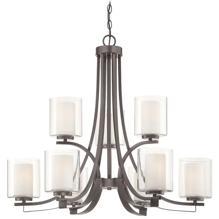 Minka Lavery 4109 Parsons Studio 9 Light Chandelier