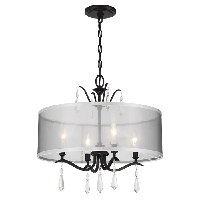 Minka Lavery 4443-582 Laurel Estate 4 Light Semi Flush Mount