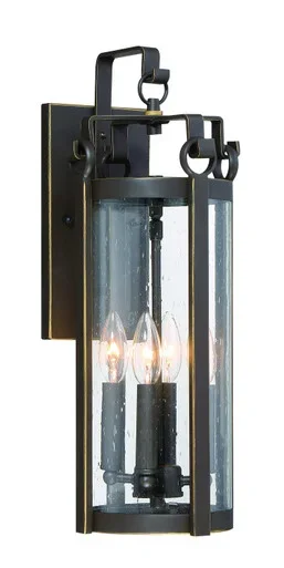Minka-Lavery Somerset Lane Four Light Outdoor Wall Mount in Dakota Bronze – 72692-226