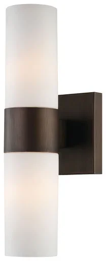 Minka-Lavery Two Light Wall Sconce in Copper Bronze Patina – 6212-647