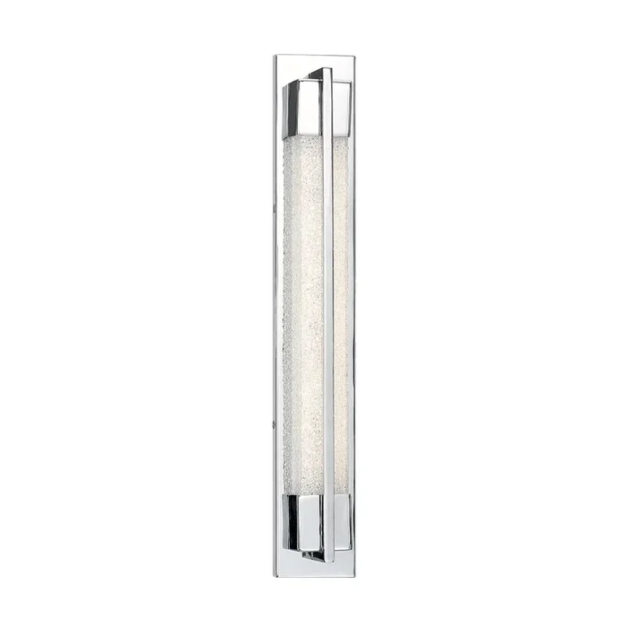 Modern Forms WS-57937-CH 3500K 27 Watt Ice LED Bathroom Vanity & Wall Light in ChromeWS-57937-CH