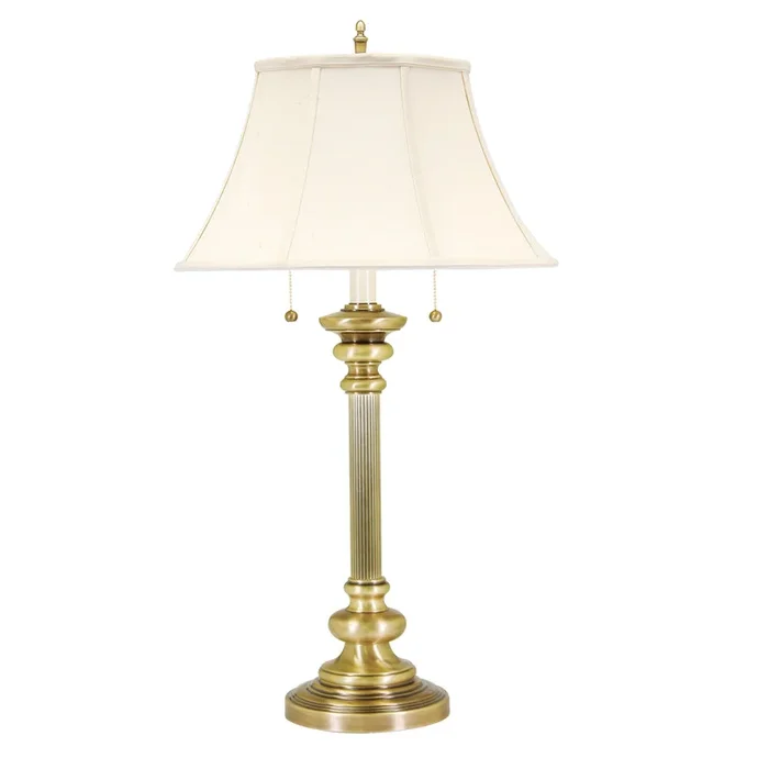 N651 House of Troy Newport Pull-Chain Table Lamp