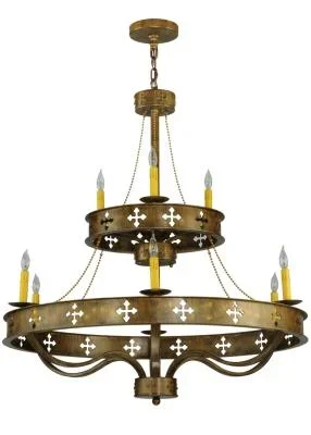Nine Light Chandelier016342