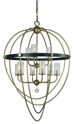 Nine Light Foyer Chandelier030143