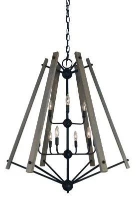 Nine Light Foyer Chandelier6396042