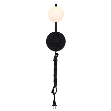 Nylan LED Wall Sconce (LWF233A01BK)