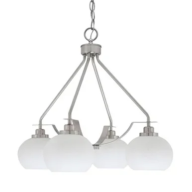 Odyssey Three Light Chandelier (2604-BN-212)