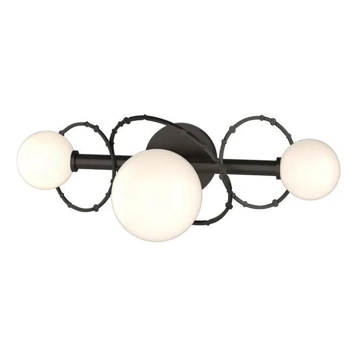 Olympus 3-Light Bath Sconce 3-Light Opal Glass (GG) in Oil Rubbed Bronze201360-SKT-14-GG0712