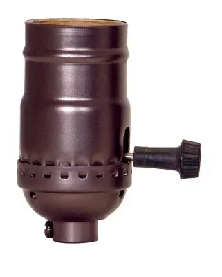 On-Off Turn Knob Socket With Removable Knob8882500