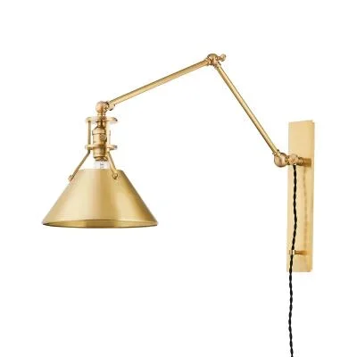 One Light Portable Wall Sconce6160044