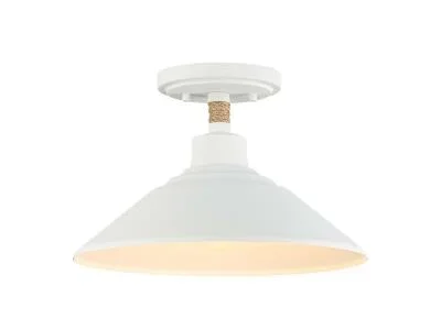 One Light Semi-Flush Mount6408203