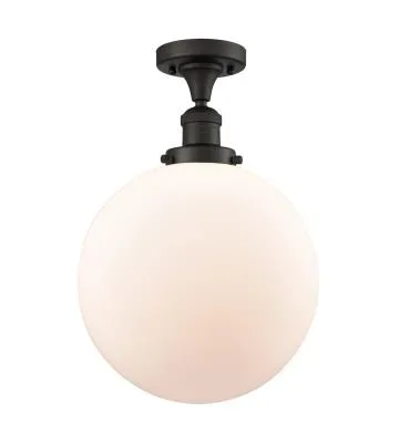 One Light Semi-Flush Mount6624124